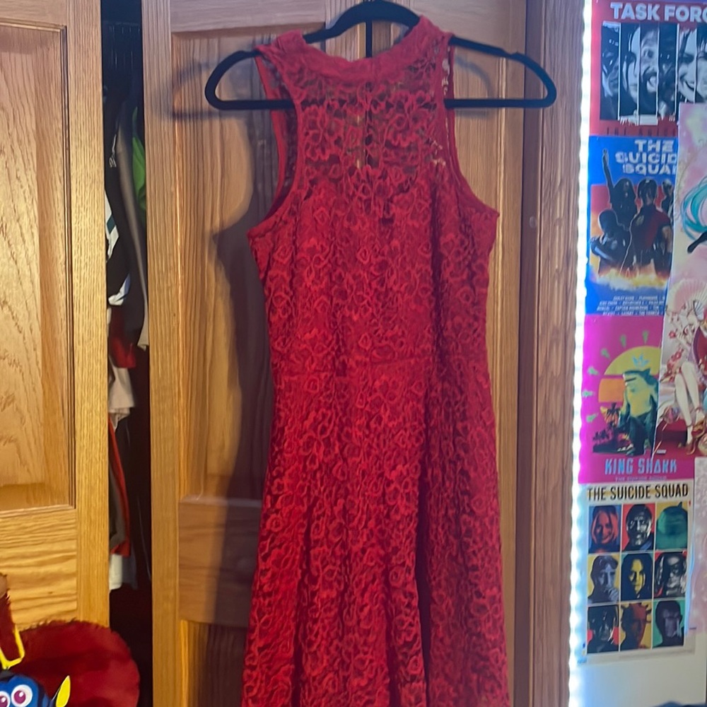 Lovely red dress